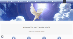 Desktop Screenshot of freewhiteangeldoves.com